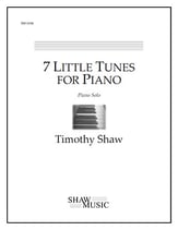 Seven Little Tunes for Piano piano sheet music cover